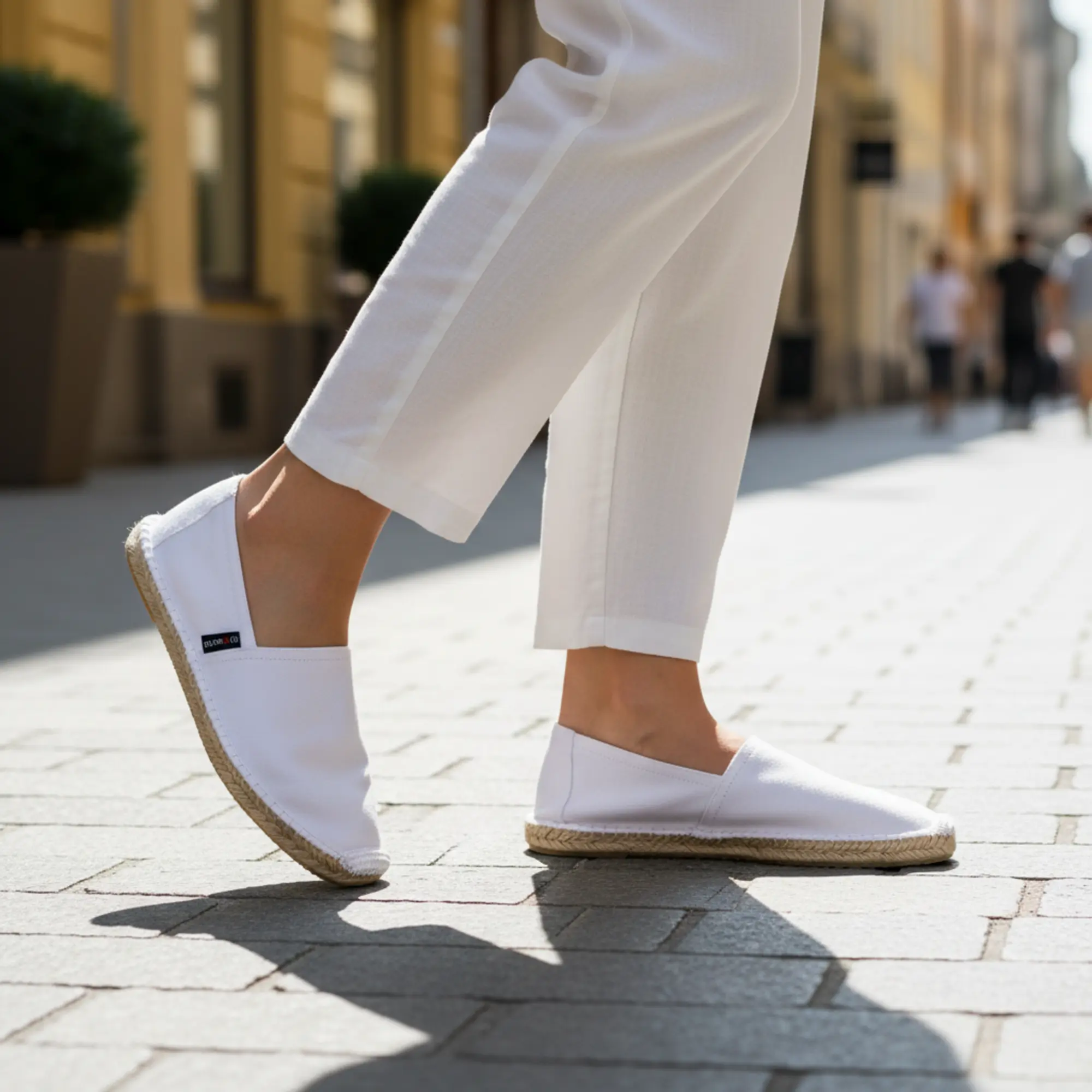 Espadrilles Doubleface Weiss