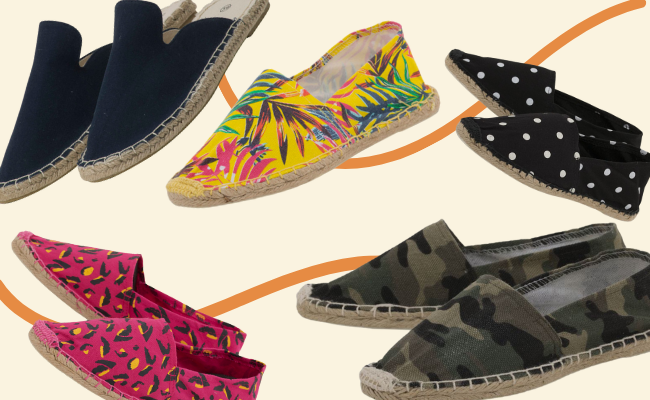 Espadrilles verschiedene Modelle 