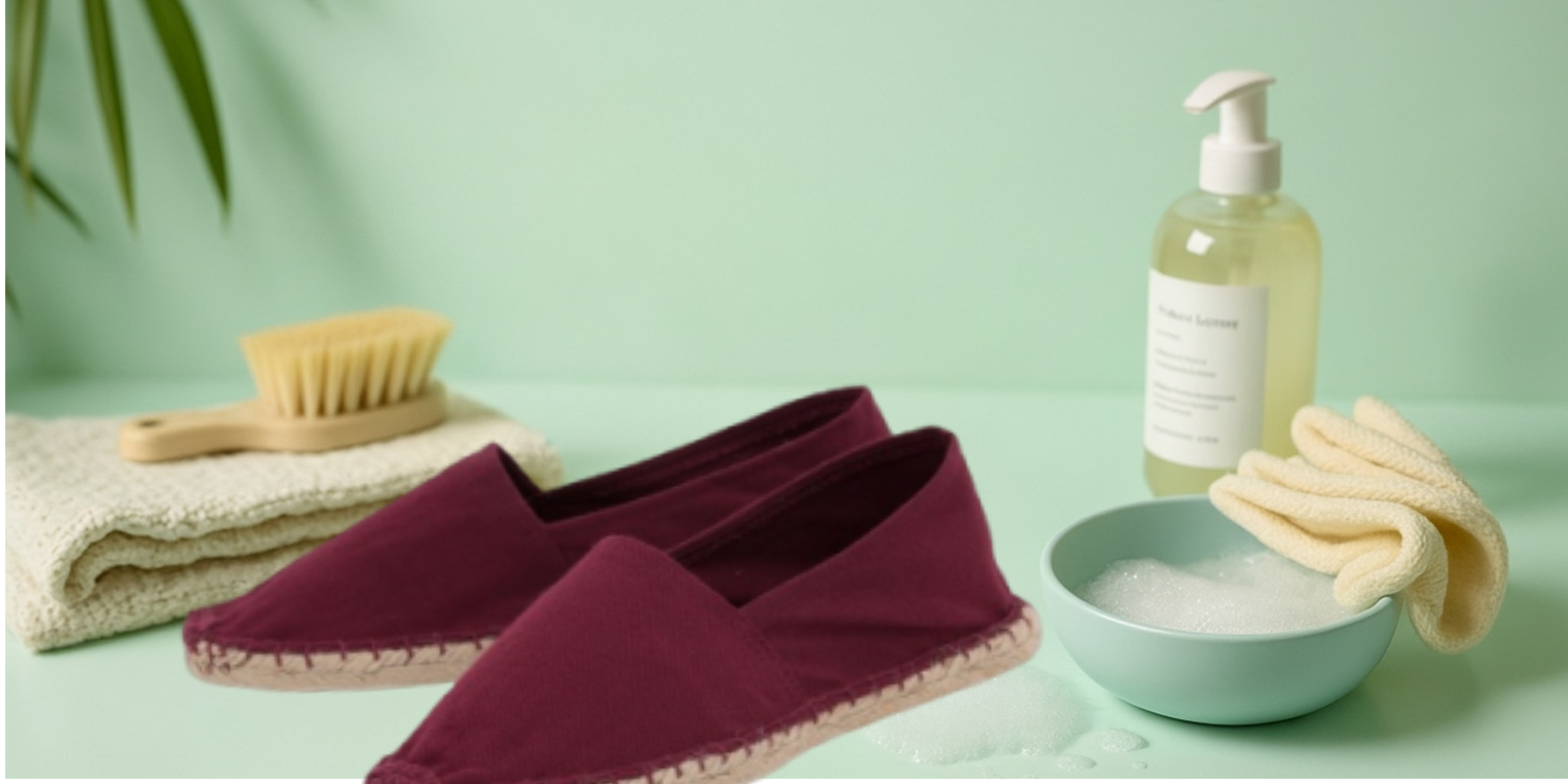 Reinigung Espadrilles