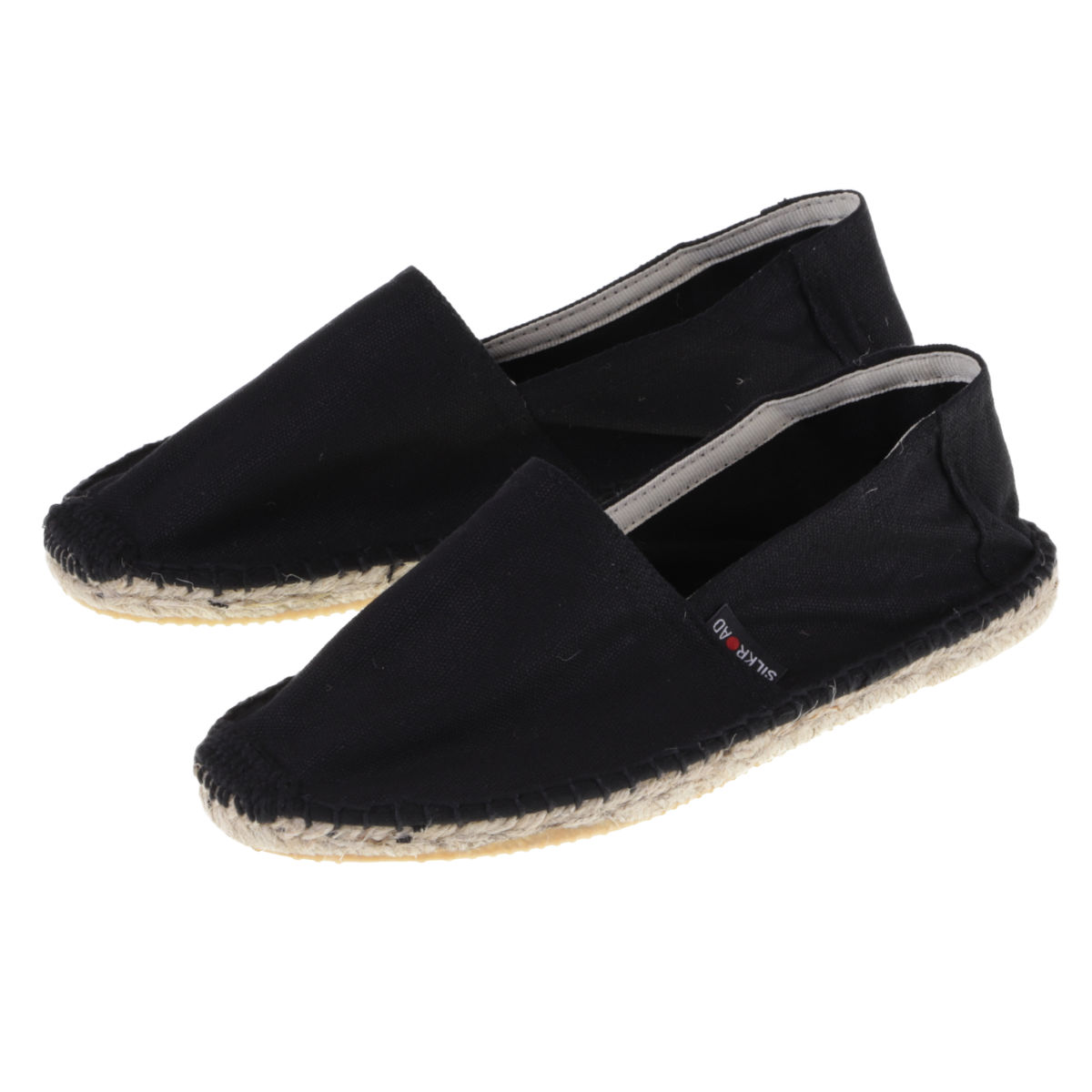 Espadrilles Doubleface Schwarz 46