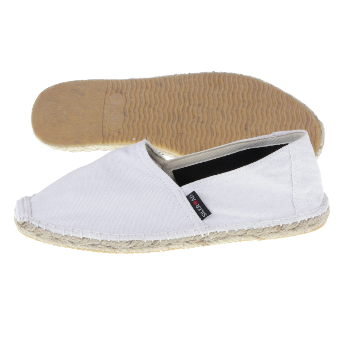 Espadrilles Doubleface Weiss 44