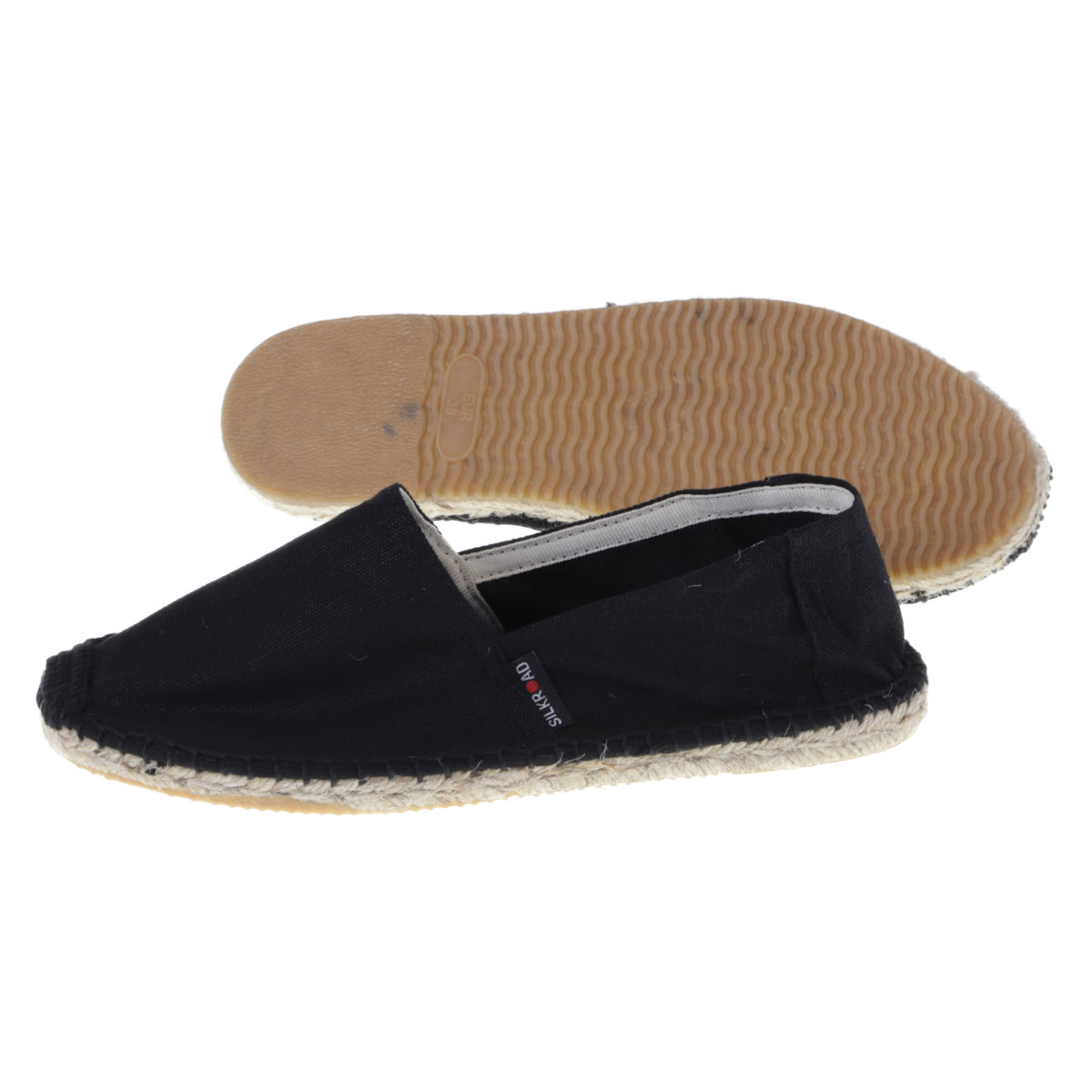 Espadrilles Doubleface Schwarz 46